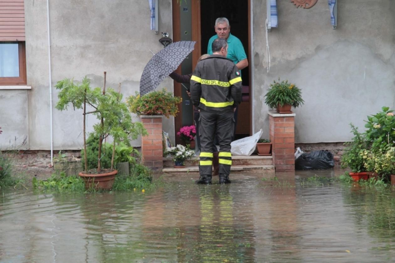 Borsea allagamenti Vigili del Fuoco