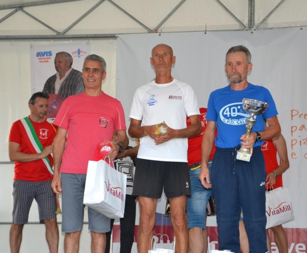 La premiazione dei veterani