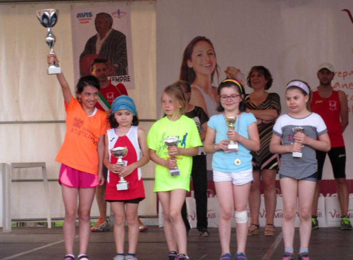 Una premiazione delle mini