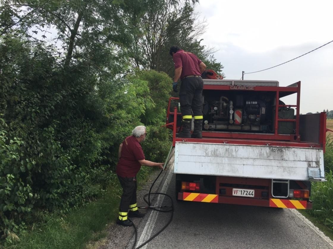 incendio vigili del fuoco treno storico (3)