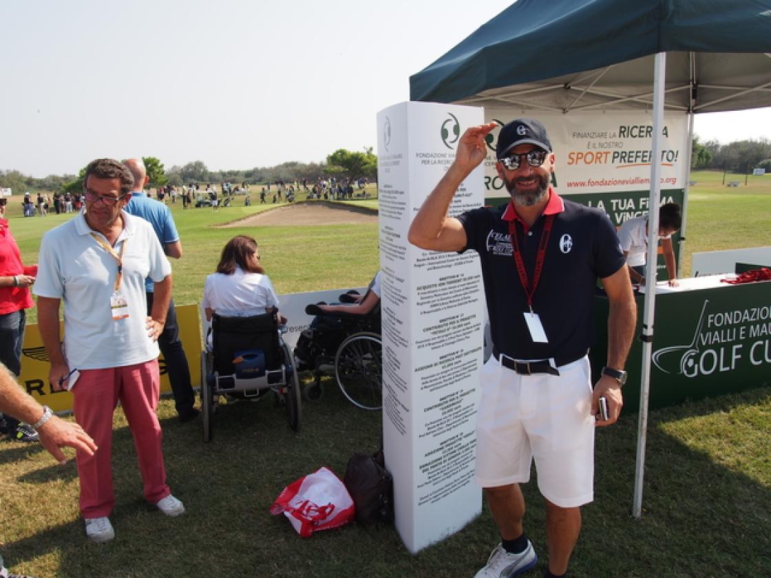Albarella Vialli e Mauro Golf beneficenza sla (112