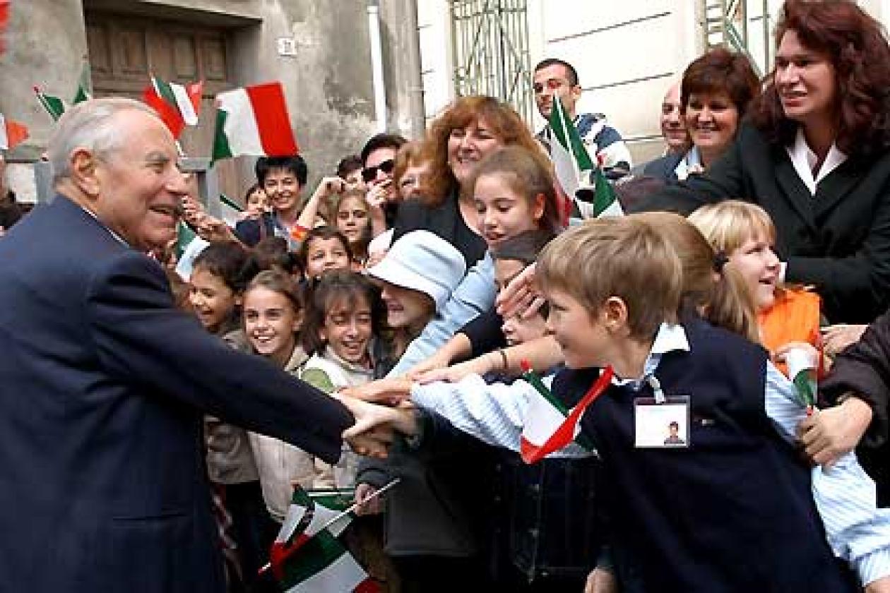 Ciampi a Rovigo prefettura