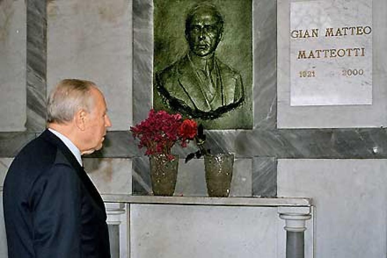 Ciampi cimitero matteotti