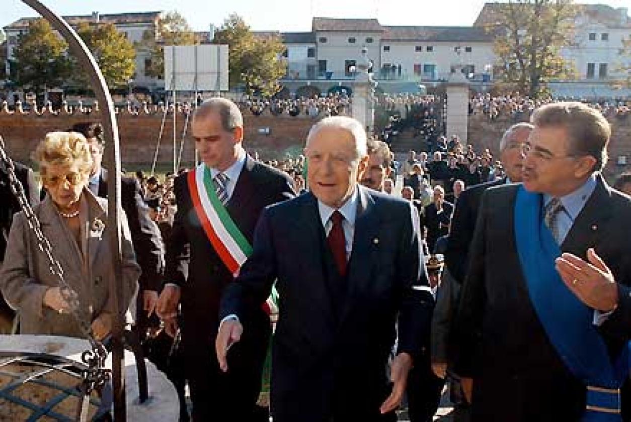 Ciampi e Franca villa badoer