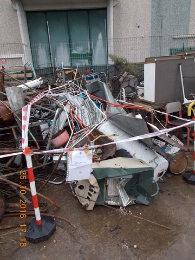 materiale ferroso sequestro adria delta corpo fore