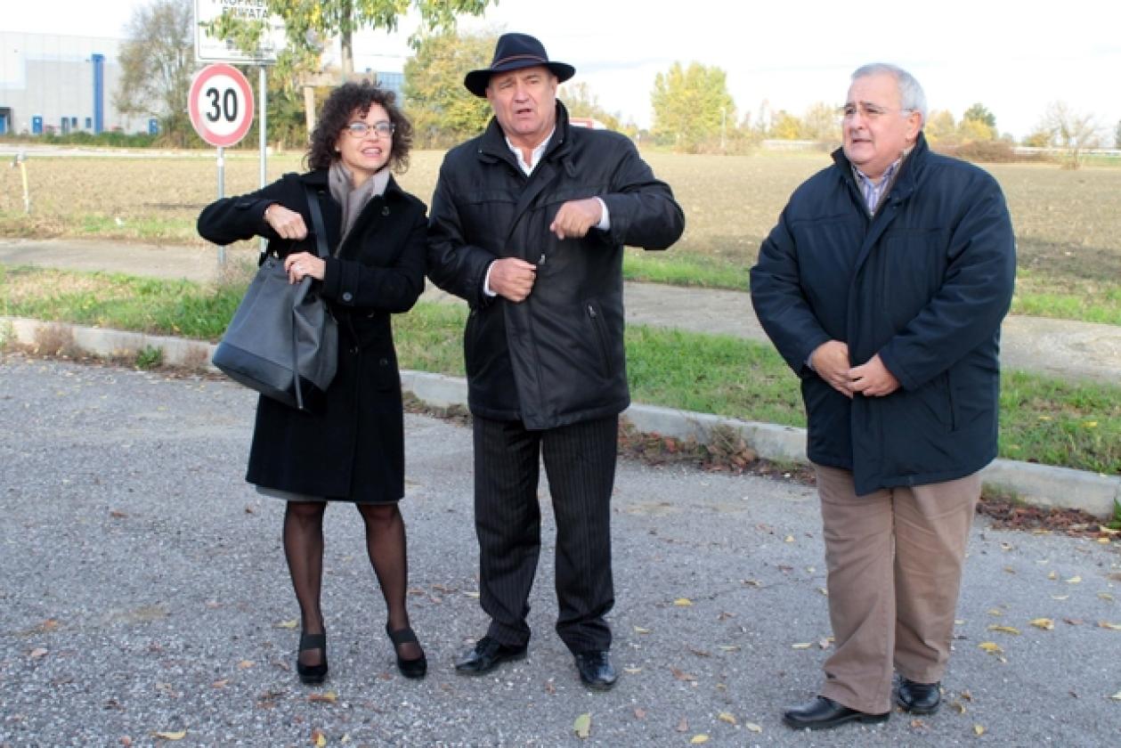 Villamarzana apertura strada Claudio Gabrielli 3