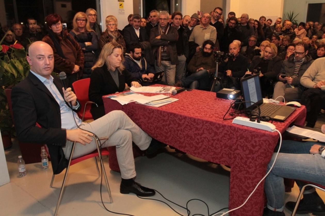Thomas Giacon conferenza Stampa Porto Viro 12