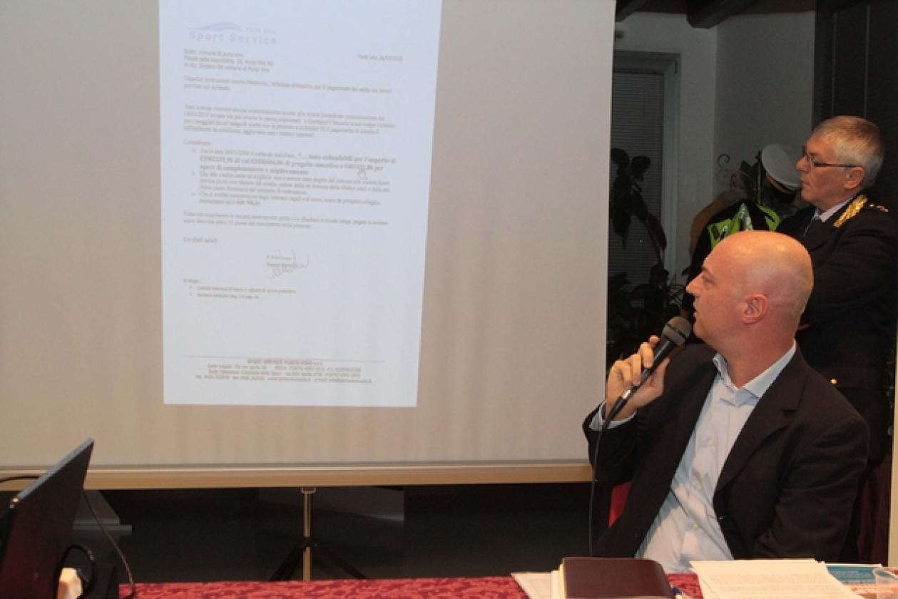 Thomas Giacon conferenza Stampa Porto Viro 8
