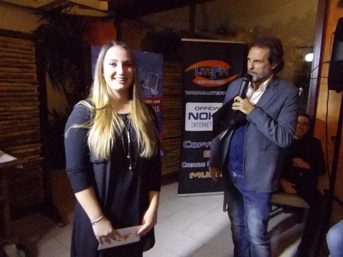 Premio speciale dell'organizzazione a Giada Candia
