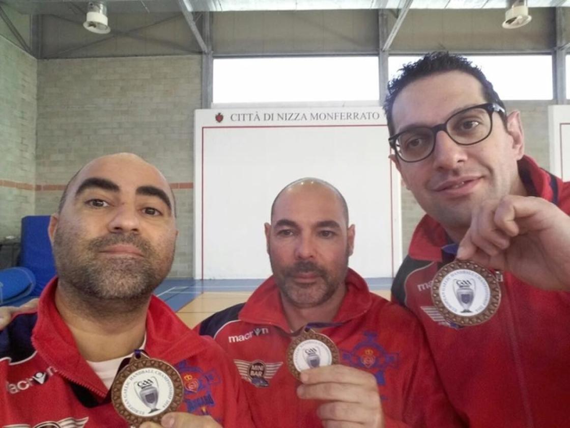 Previato, Cavallini e Olimpieri terzo posto Europe