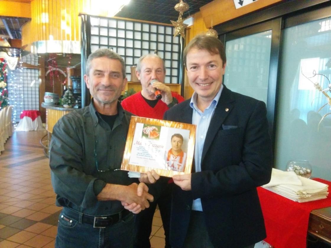 Premio a Matteo Lazzarin