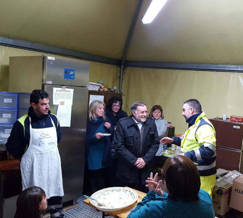 Efrem Zennaro tra i terremotati2