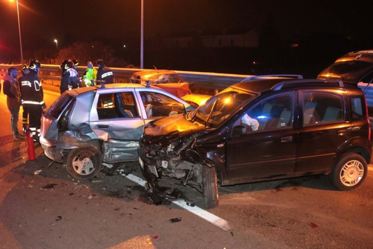 Incidente Tangenziale Vigili del Fuoco 118 2