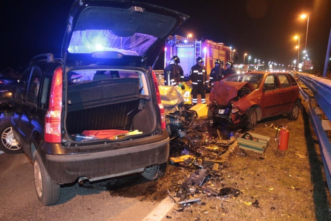 Incidente Tangenziale Vigili del Fuoco 118 8