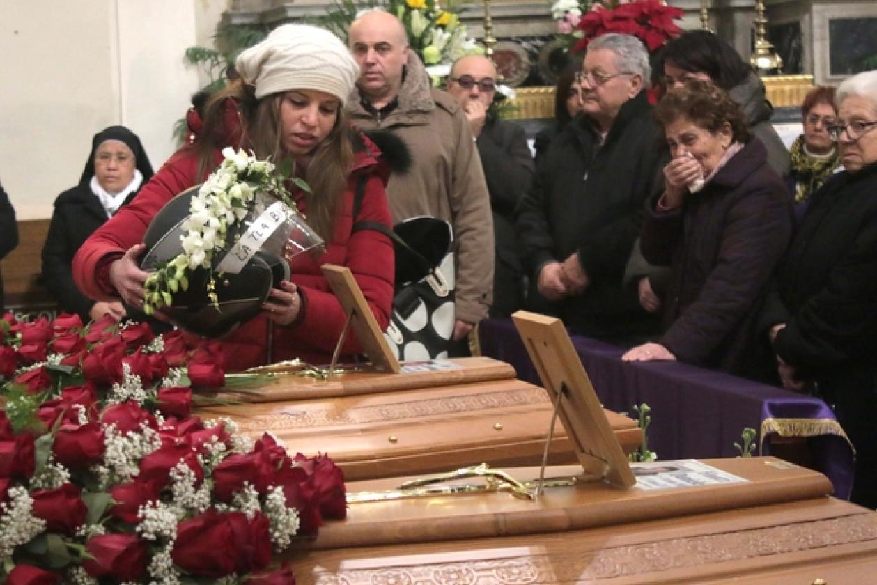 Daniele Finotti Gianfranco Fusetti funerale Porto 
