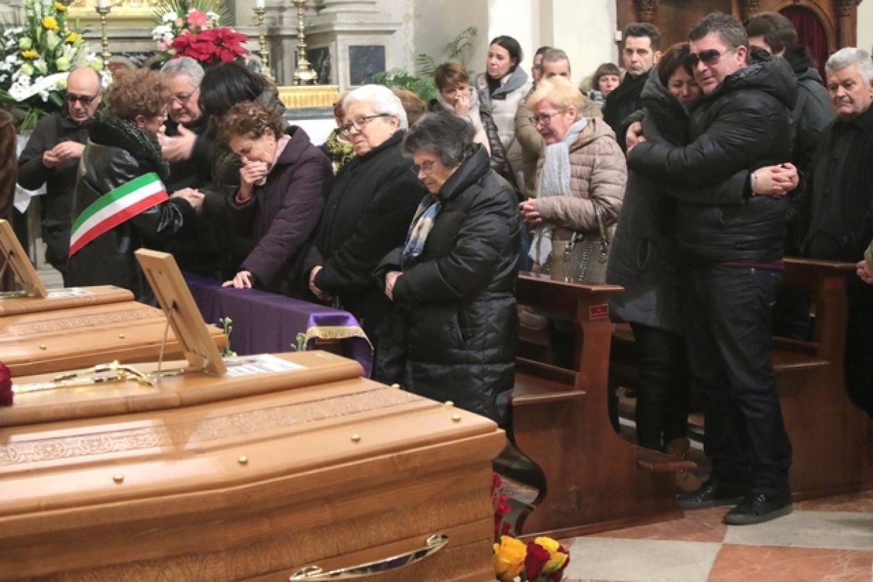 Daniele Finotti Gianfranco Fusetti funerale Porto 