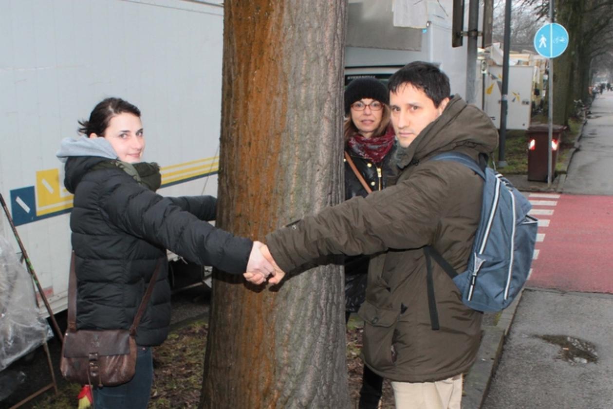 Via Tis Da Garofolo protesta Alberi 11
