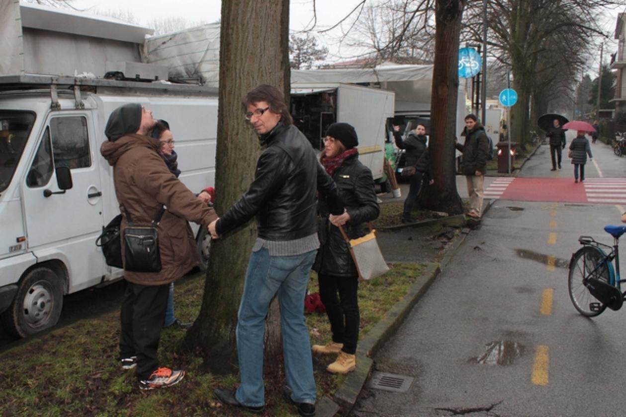 Via Tis Da Garofolo protesta Alberi 12