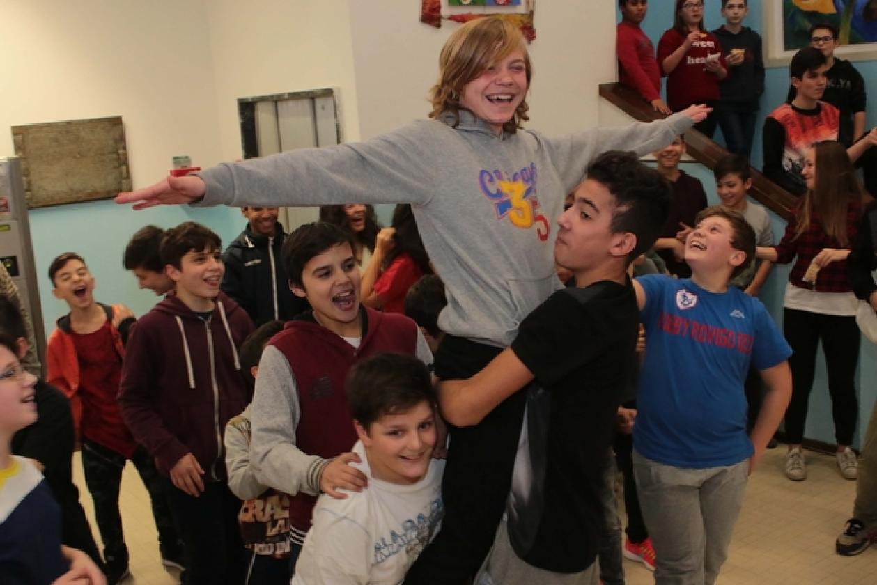 Flash Mob scuola Bonifacio 12