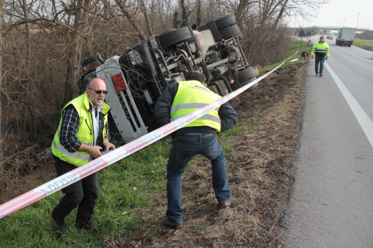 Porto Viro incidente Camion 10