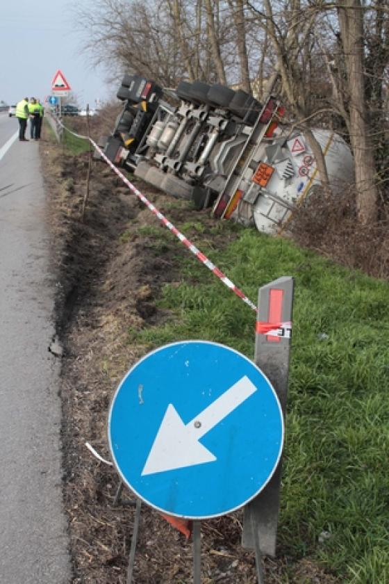 Porto Viro incidente Camion 8