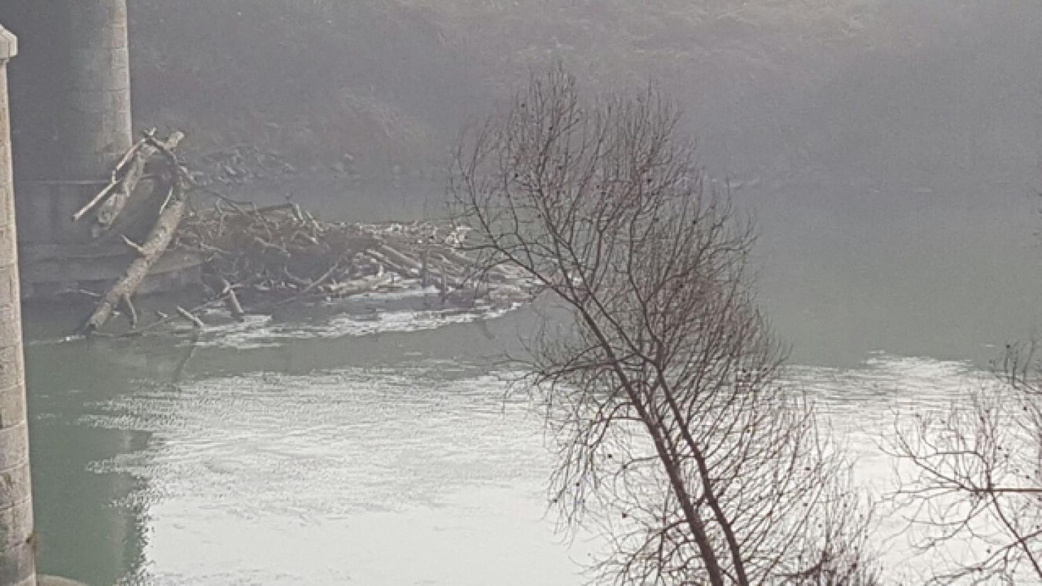 Materiale fermo ponte Ca' Morosini Lendinara (5)