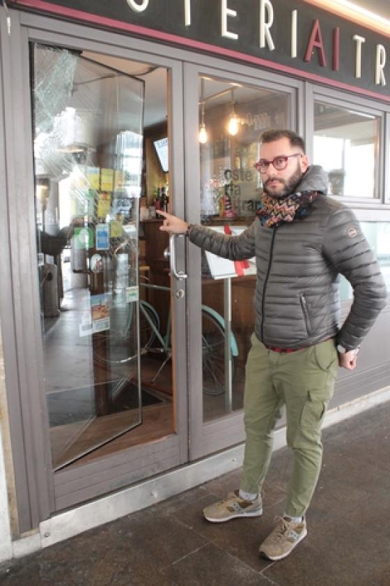 Osteria  Trani furto 8