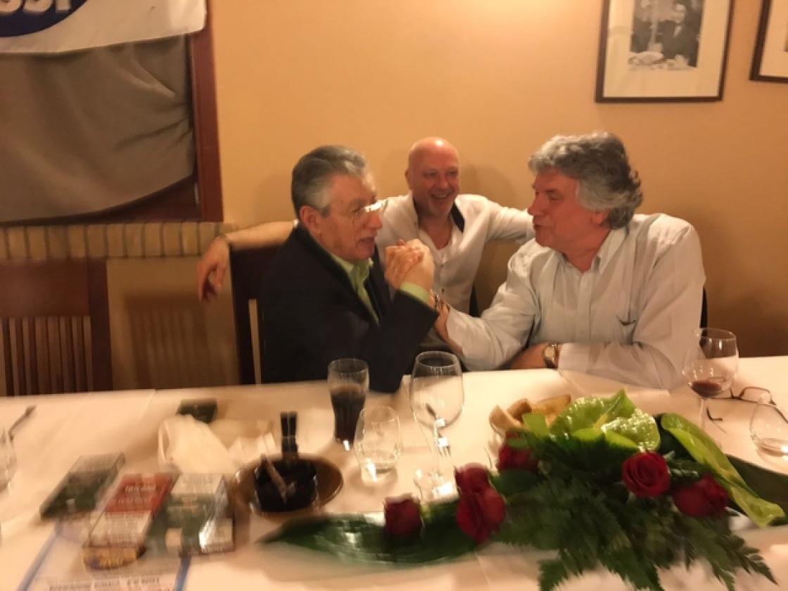 Bossi al compleanno di Contiero (1)
