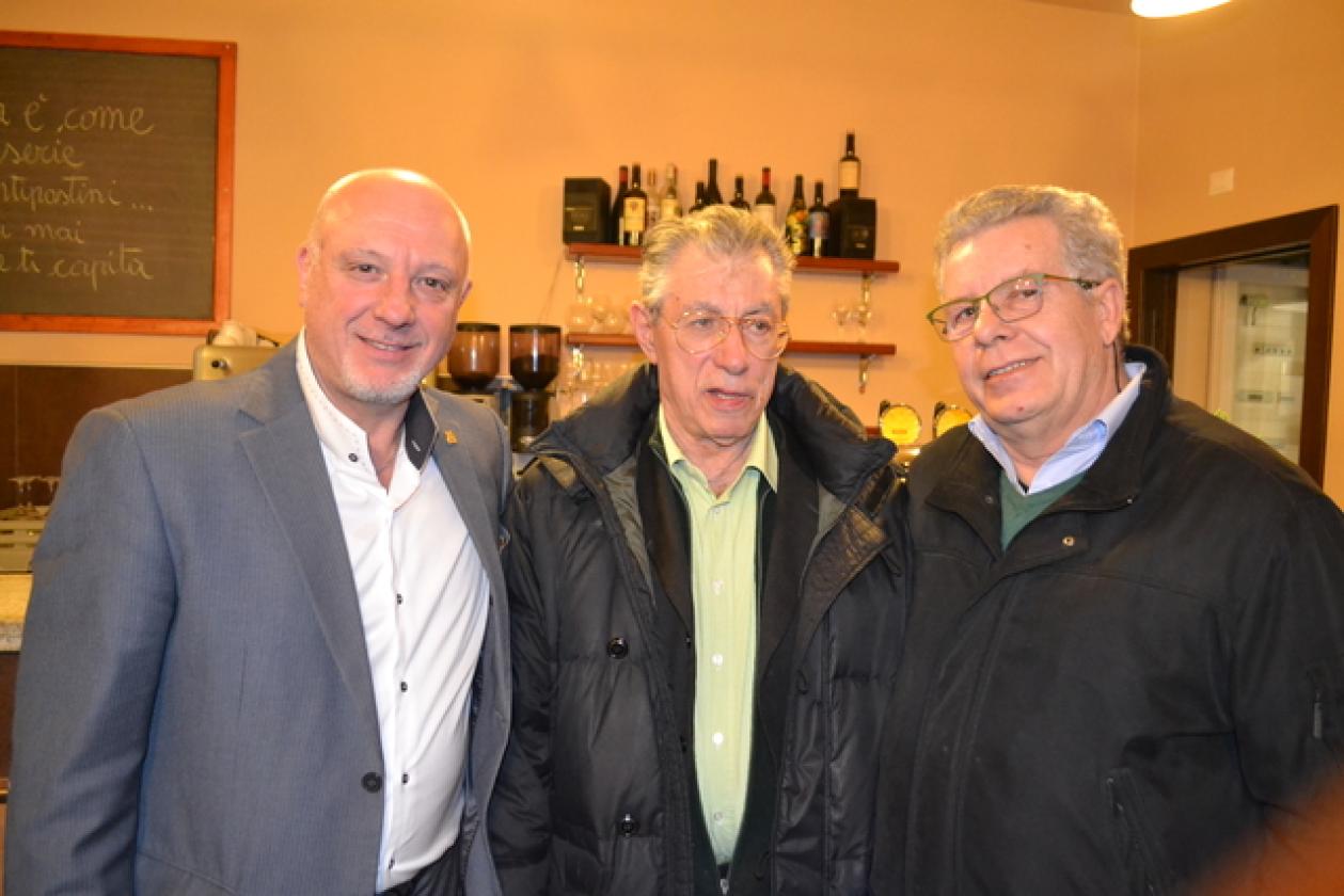 Bossi al compleanno di Contiero (3)