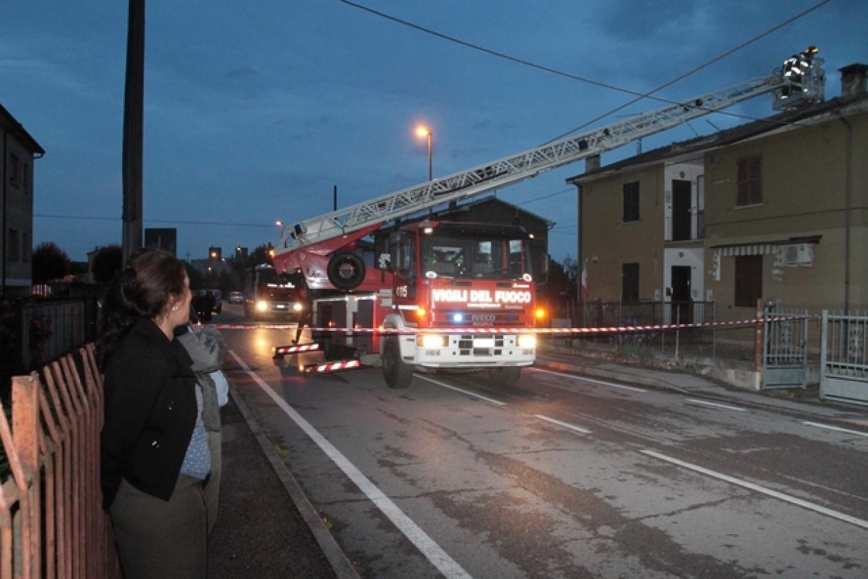 Crespino Vigili del Fuoco Maltempo 14