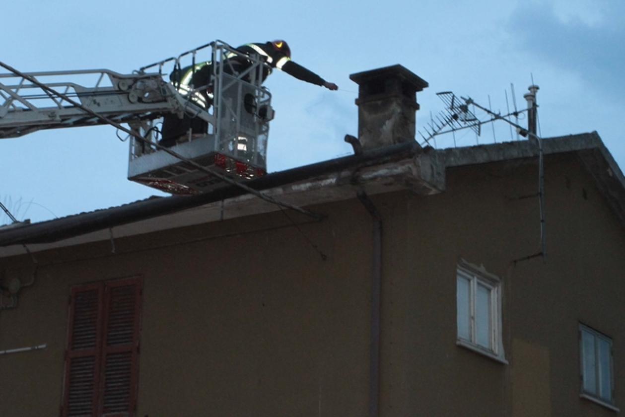 Crespino Vigili del Fuoco Maltempo 6