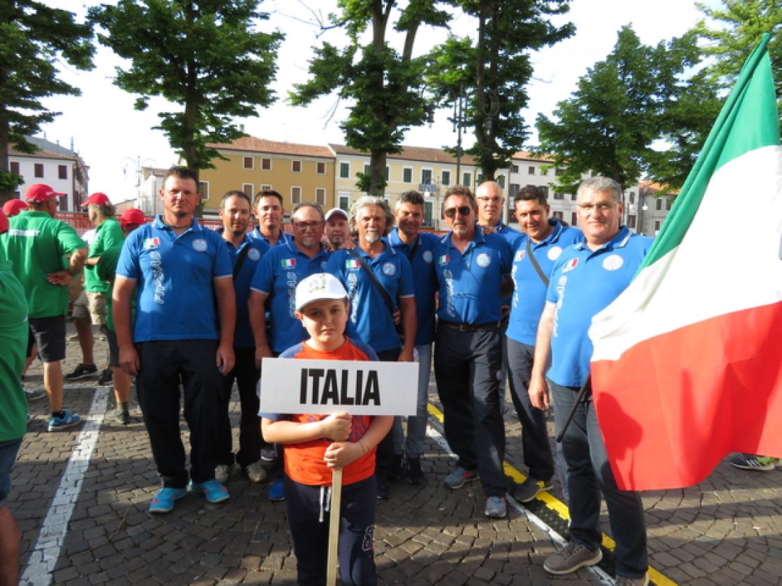 PESCA La delegazione italiana