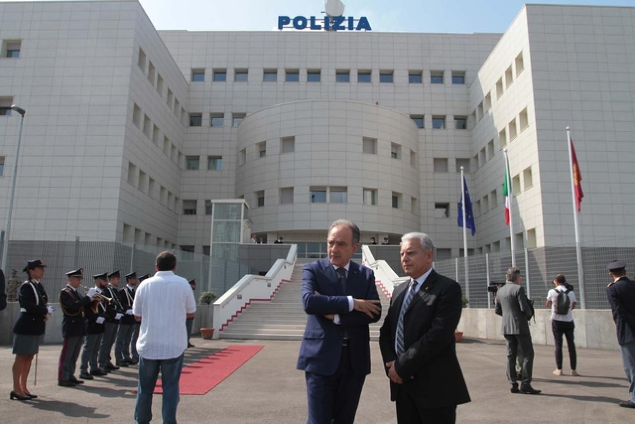 Enrico Caterino inaugurazione Questura 2