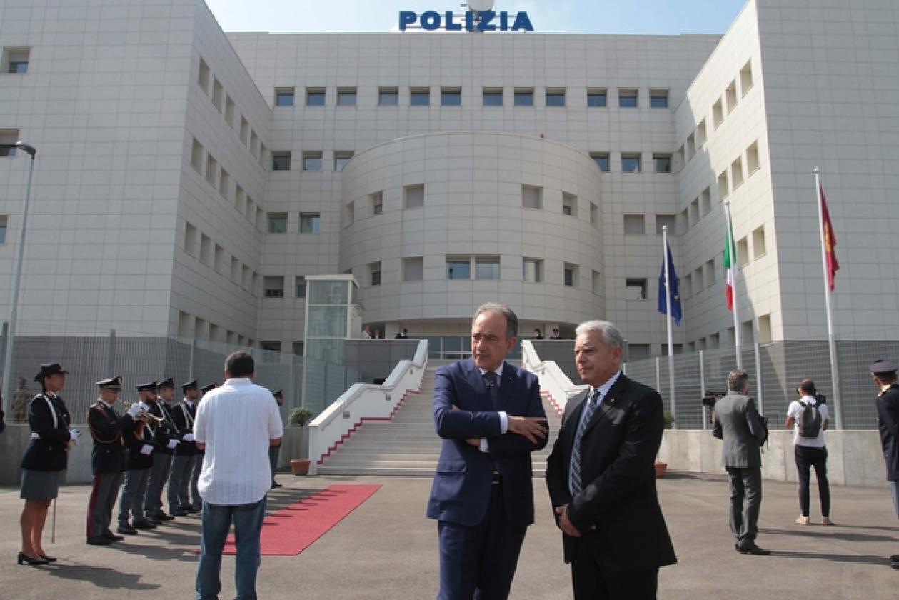 Enrico Caterino inaugurazione Questura 4