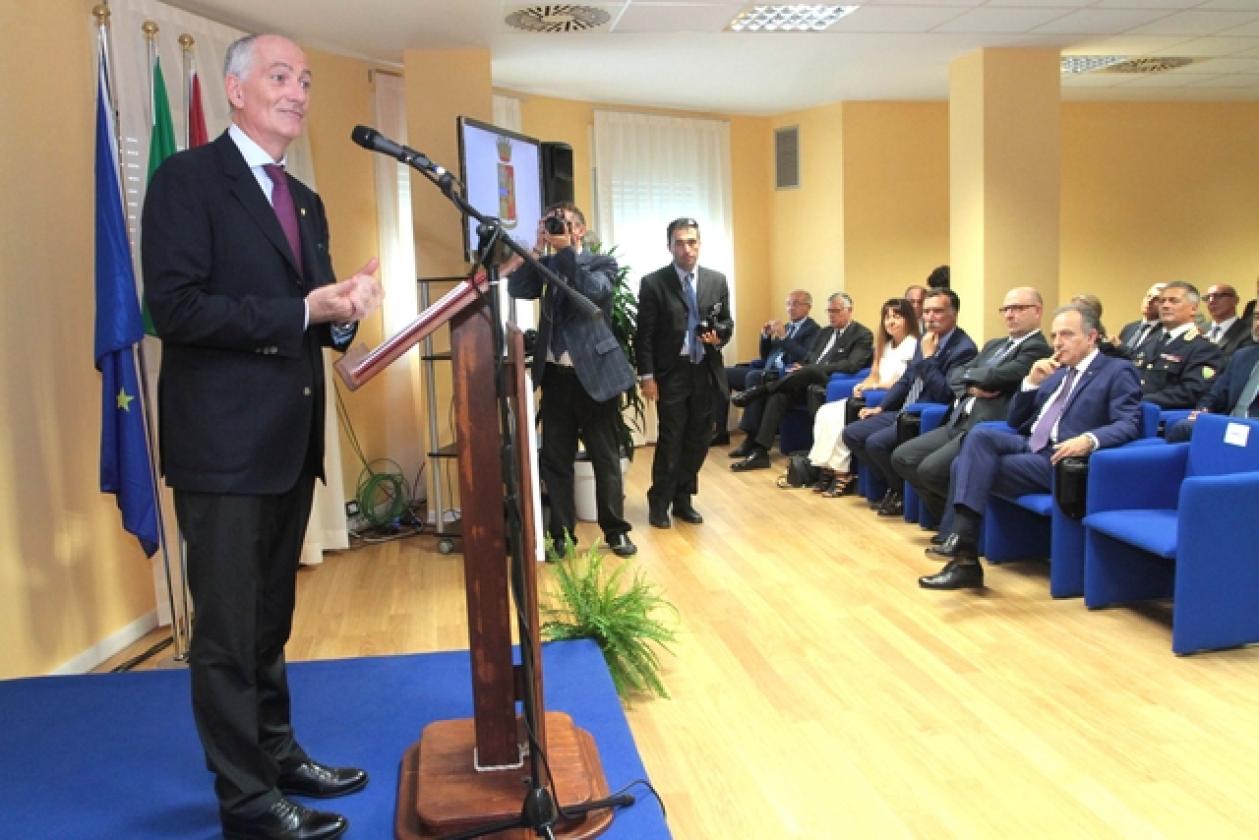 Franco Gabrielli  inaugurazione Questura 39