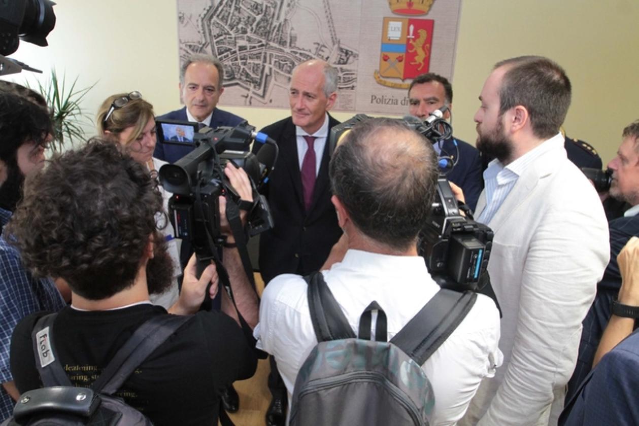 Franco Gabrielli  inaugurazione Questura 47