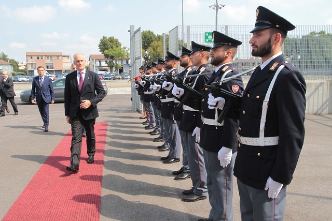 Franco Gabrielli inaugurazione Questura 1