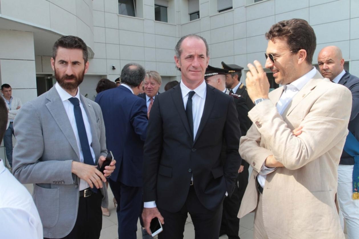 Luca Zaia inaugurazione Questura 1