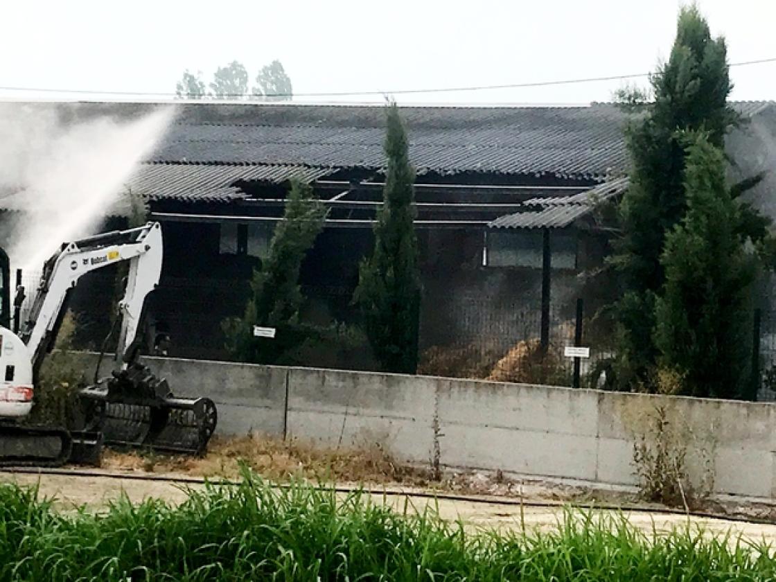 Incendio Villadose 1