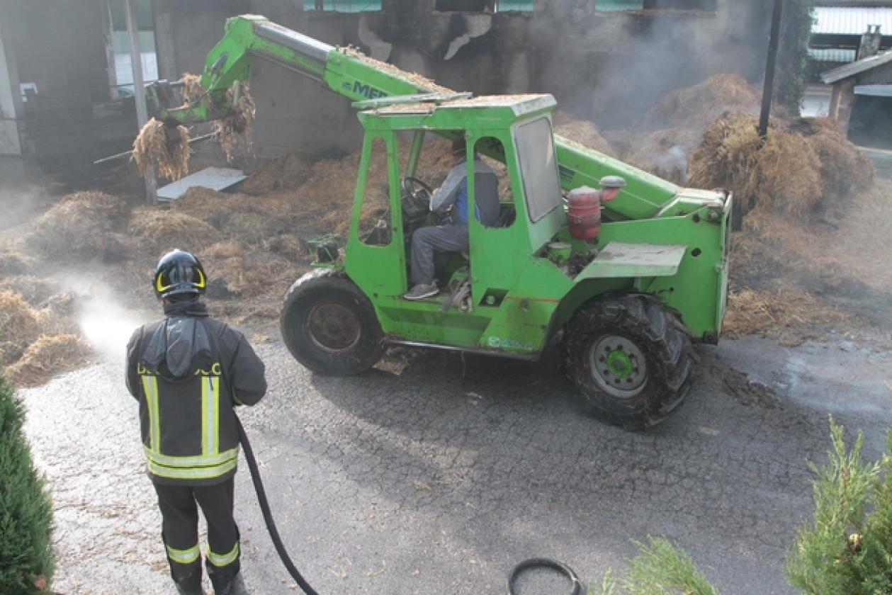 Villadose incendio allevamento Visoni 6