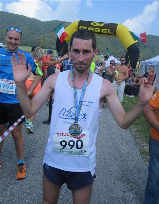 Cans_b_Matteo Redolfi, vincitore della 21 km