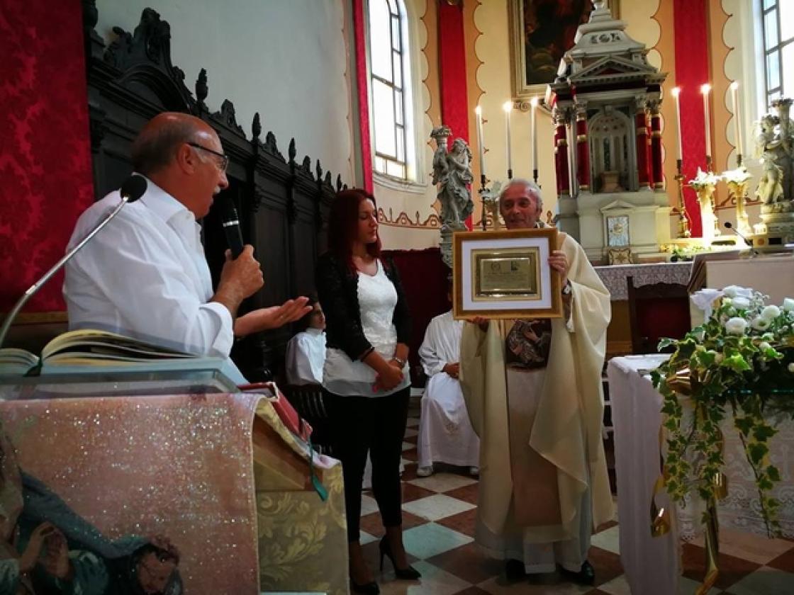 50esimo don Virgilio Rottanova (la consegna della 