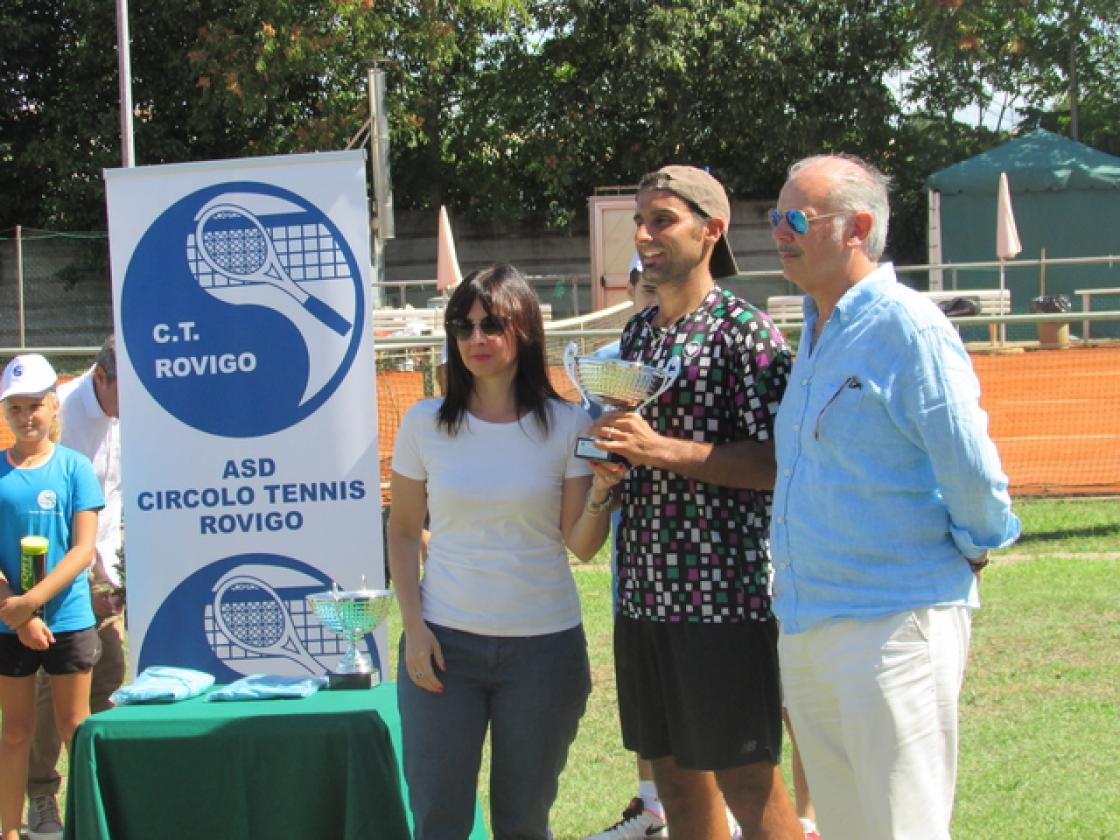Finalista Matteo Fago con Folchini e Borgato
