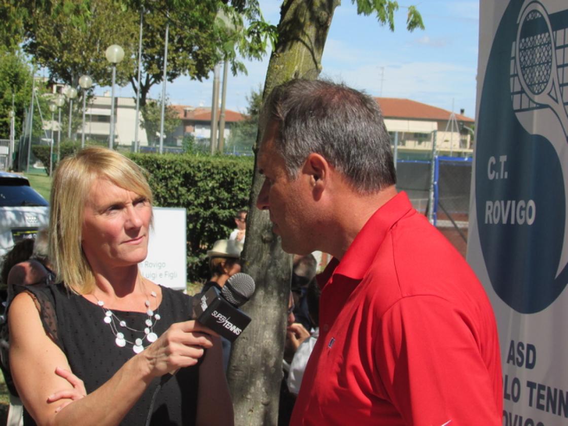 Taschin (Coni Rovigo) intervistato da SuperTennis 
