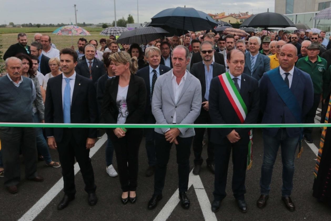 Inaugurazione Tangenziale Occhiobello Luca Zaia Da