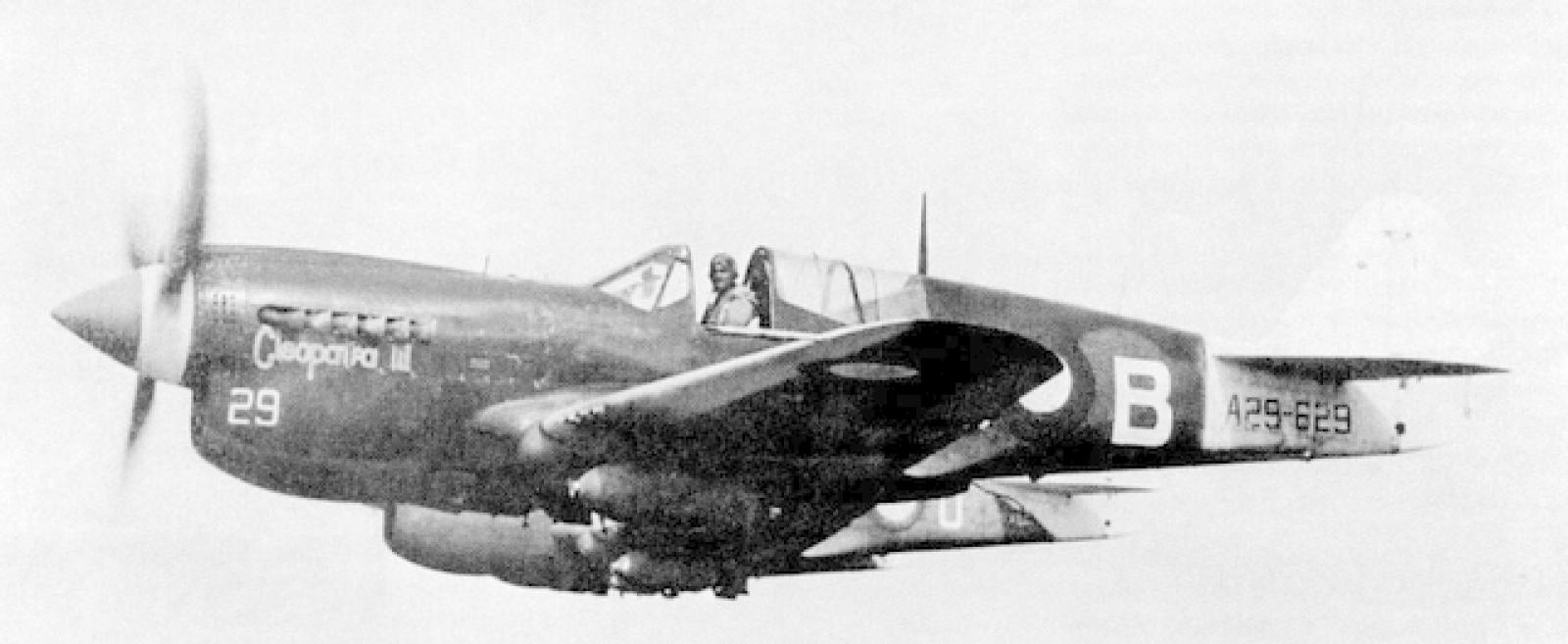 Curtiss P-40N “Kittyhawk IV” in dotazione alle for