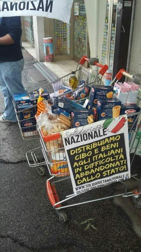 colletta alimentare forza nuova rovigo (2)