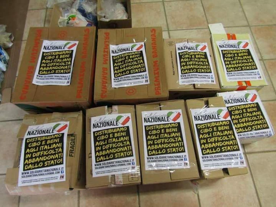 colletta alimentare forza nuova rovigo (3)