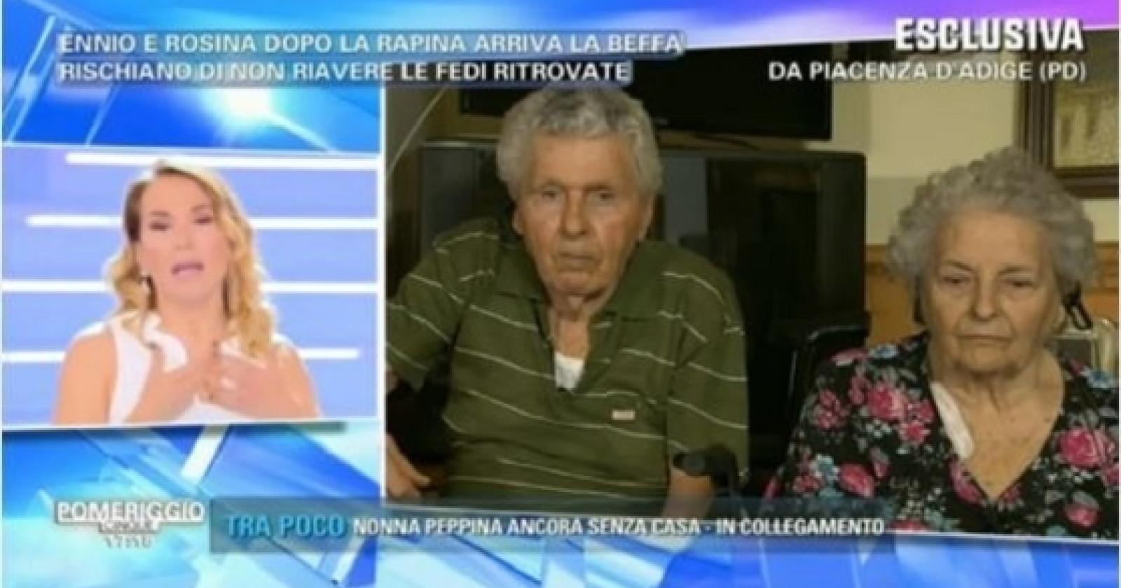 Nonni rapinati due anni fa aspettano ancora le fedi
