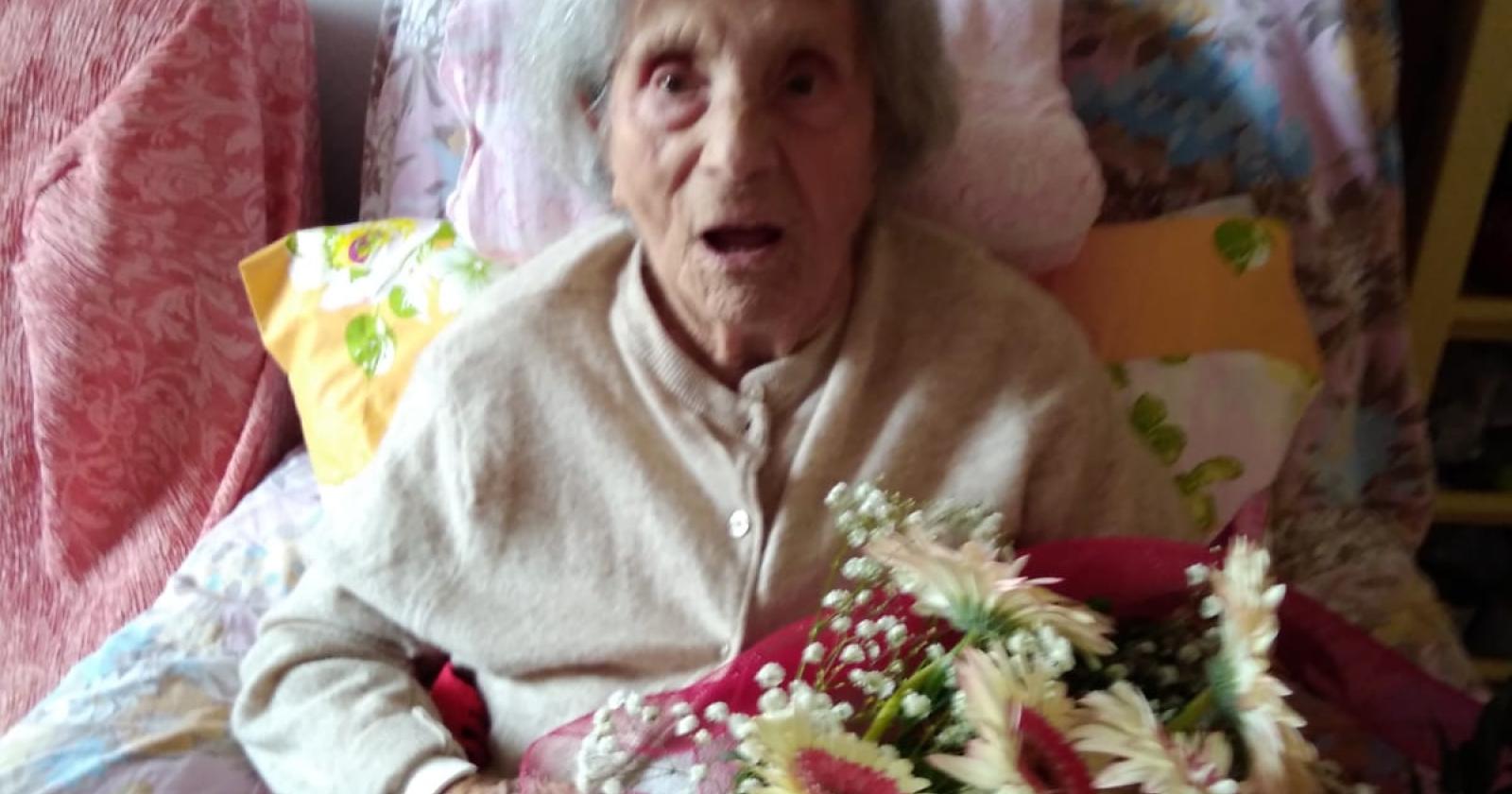 Auguri Alba, la nonnina del paese compie 103 anni